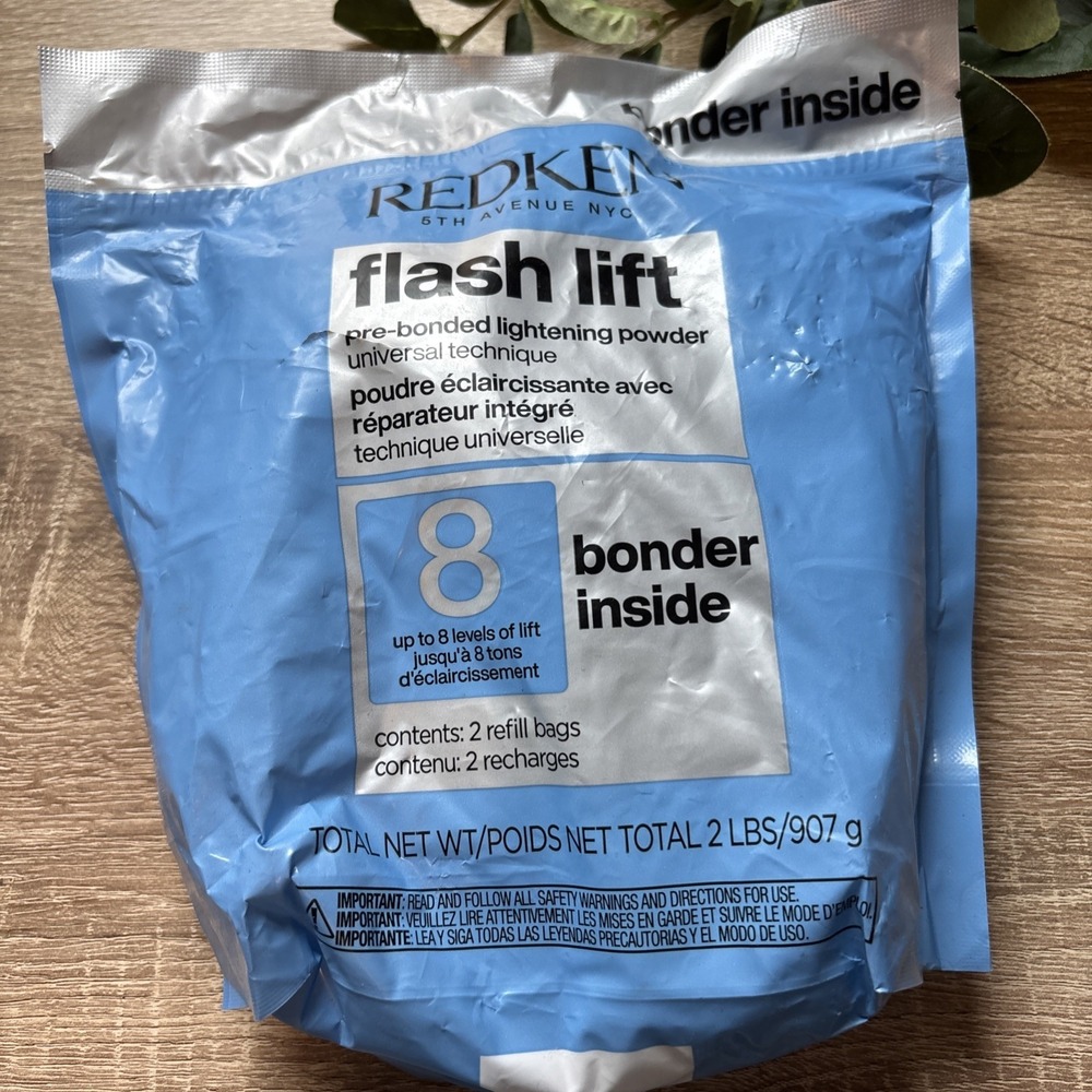 REDKEN Flash Lift Pre Bonded Lightening Powder 8 Bonder Inside 2 Lbs 907g